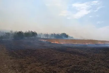 Ağdamda da yanğın davam edir