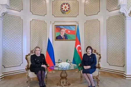 Sahibə Qafarova rusiyalı həmkarına başsağlığı verdi