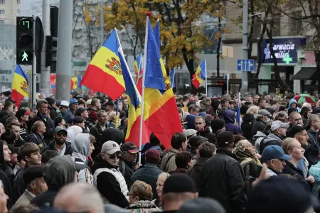 Kişinyovda Sanduya qarşı etirazlar - BAŞLAYIB