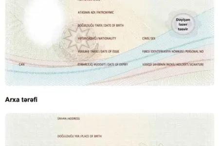 Yeni şəxsiyyət vəsiqələri belə olacaq - FOTO