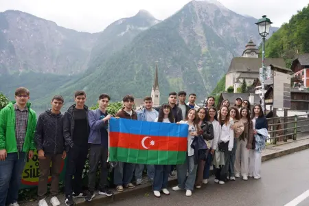 Şəhid övladları Avstriyada yay düşərgəsində iştirak edirlər - FOTO