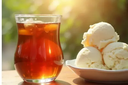 Yayda hansı daha çox sərinlədir? — Dondurma yoxsa çay?