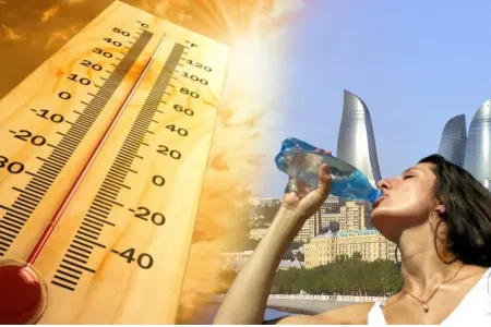 Bu gün 41 dərəcə isti - GÖZLƏNİLİR