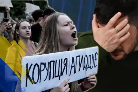 Zelenskiyə etirazlar artır: - xalq küçələrdə