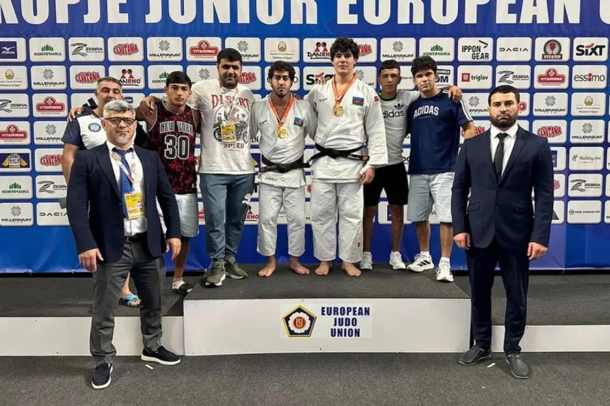 Azərbaycanın cüdo millisi Avropa Kubokunda birinci yeri tutdu