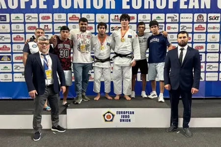 Azərbaycanın cüdo millisi Avropa Kubokunda birinci yeri tutdu