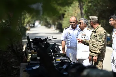 Azərbaycan və Pakistan HDQ komandanları görüşdülər - VİDEO