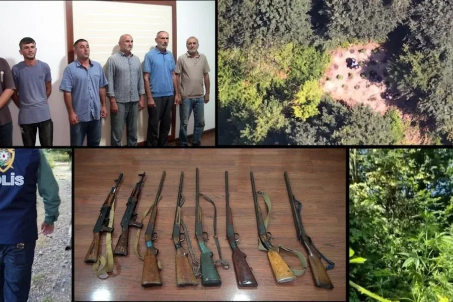 DİN Balakəndə əməliyyat keçirdi: - Silahlı dəstə ifşa olundu - FOTOLAR