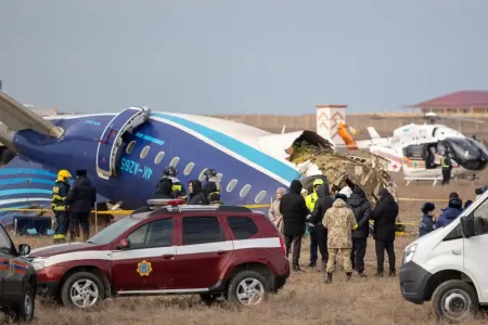 Aktauda qəzaya uğrayan təyyarənin avadanlıqları ABŞ-yə göndərildi