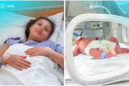 Metroda dünyaya gələn uşaq və ananın - FOTOSU