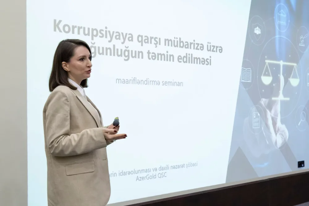 “AzerGold” QSC-də maarifləndirmə seminarı keçirildi