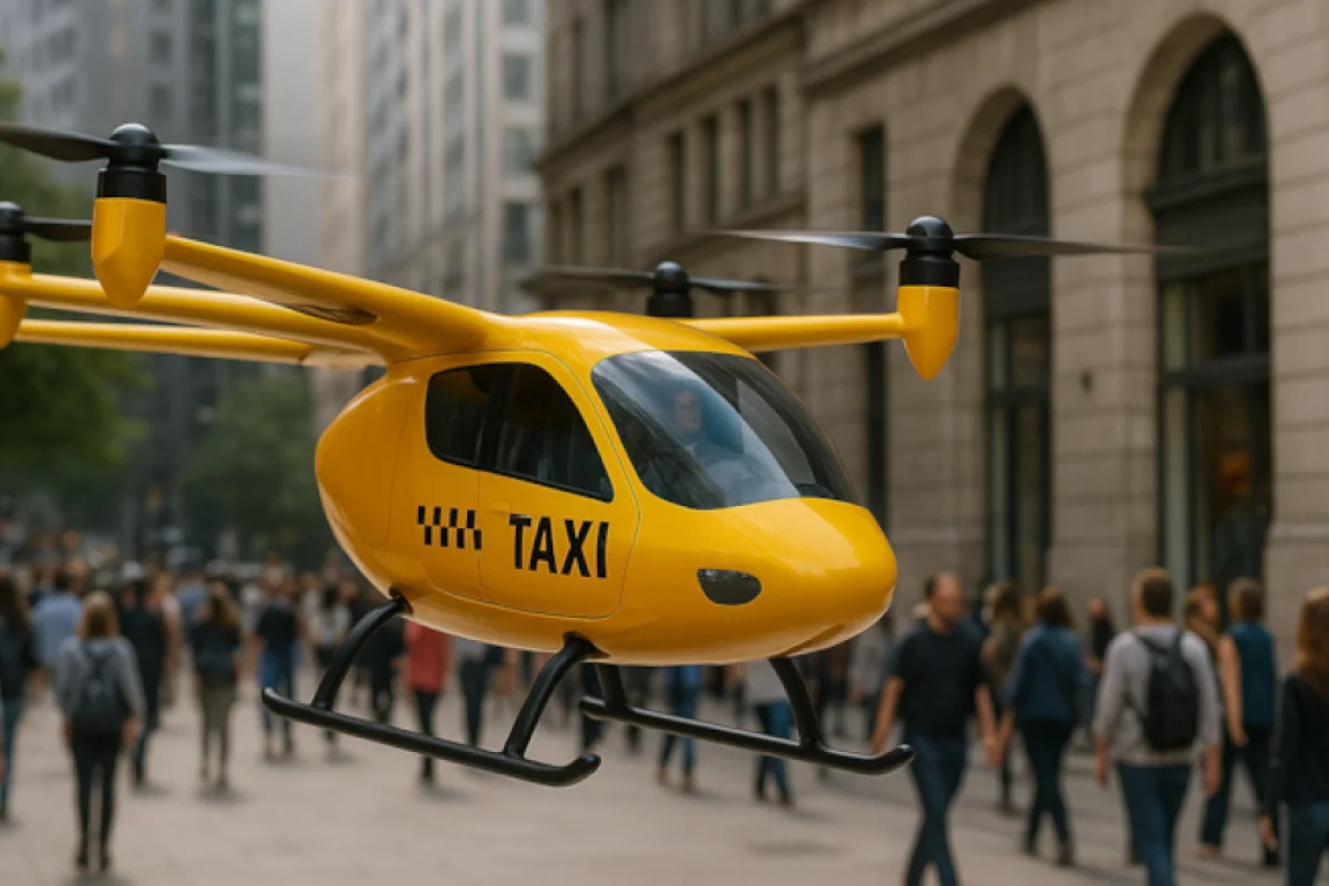 Yaponiyada uçan taksi dövrü BAŞLAYIR