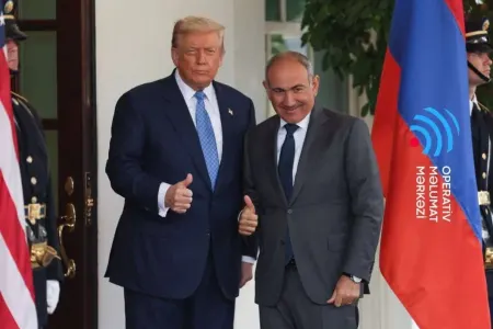 Paşinyan və Tramp görüşü 20 dəqiqə çəkdi: - nə danışdılar?