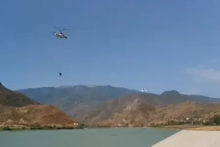 Ağdərədə dağlıq ərazidə yanğın meşə massivinə yayıldı