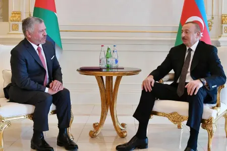 İordaniyanın Kralı Prezident İlham Əliyevə zəng etdi