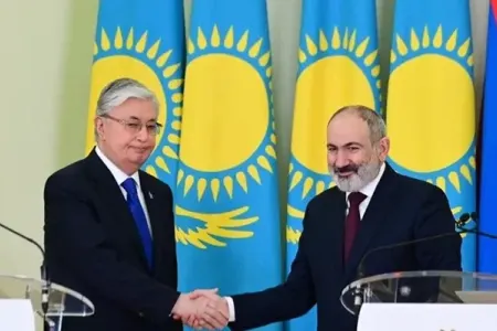 Paşinyan Tokayevlə üçtərəfli görüşün nəticələrindən danışdı
