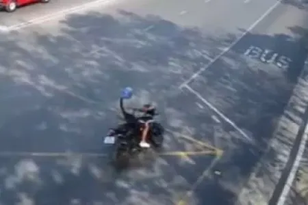 Motosikletlə avtoxuliqanlıq edən sürücü həbs edildi