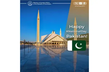 Azərbaycan XİN Pakistanın Müstəqillik Gününü təbrik etdi
