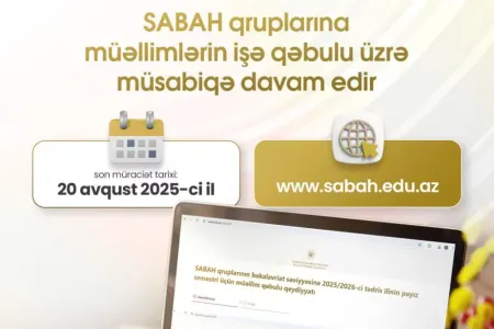 SABAH qruplarına müəllimlərin işə qəbulu aparılır