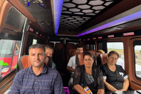 Daha 26 ailə doğma yurda yola salındı - FOTOLAR