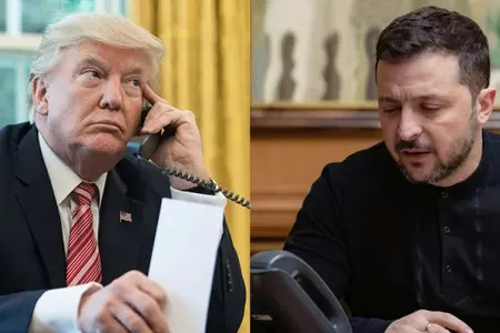 Putinlə görüşdən sonra Zelenskiyə zəng vurdu
