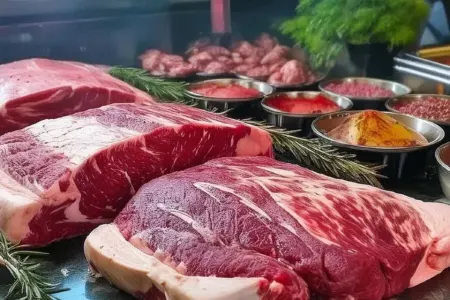 Bakıda qəssab ət doğrayarkən xəsarət aldı