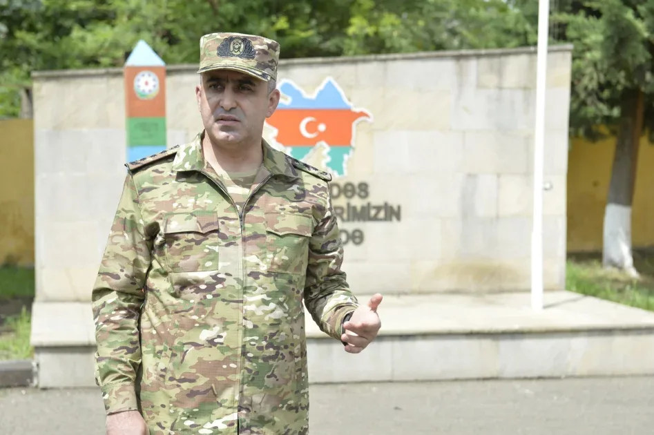 Hərbi prokuror DSX-nin hərbçiləri ilə görüşdü - FOTOLAR