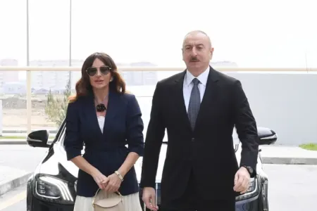 Prezident və birinci xanım Gəncə şəhərində olublar - YENİLƏNİB - FOTO