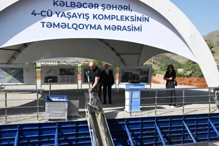 Kəlbəcər şəhərindəki 4-cü yaşayış kompleksinə 807 ailə köçürüləcək