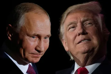 Tramp Putinlə şəklini paylaşdı, şəhadət barmağına diqqət çəkdi