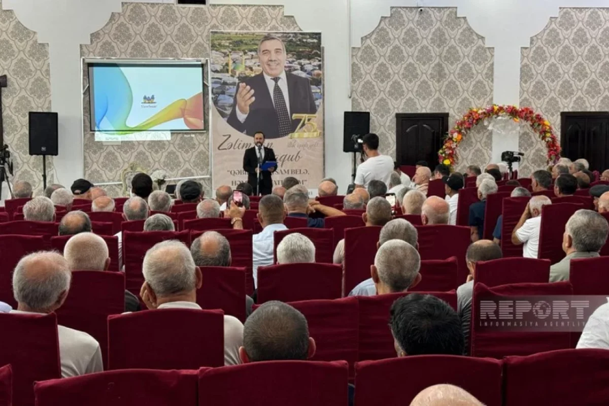 Bolnisidə Xalq şairi Zəlimxan Yaqubun 75 illiyi qeyd olundu