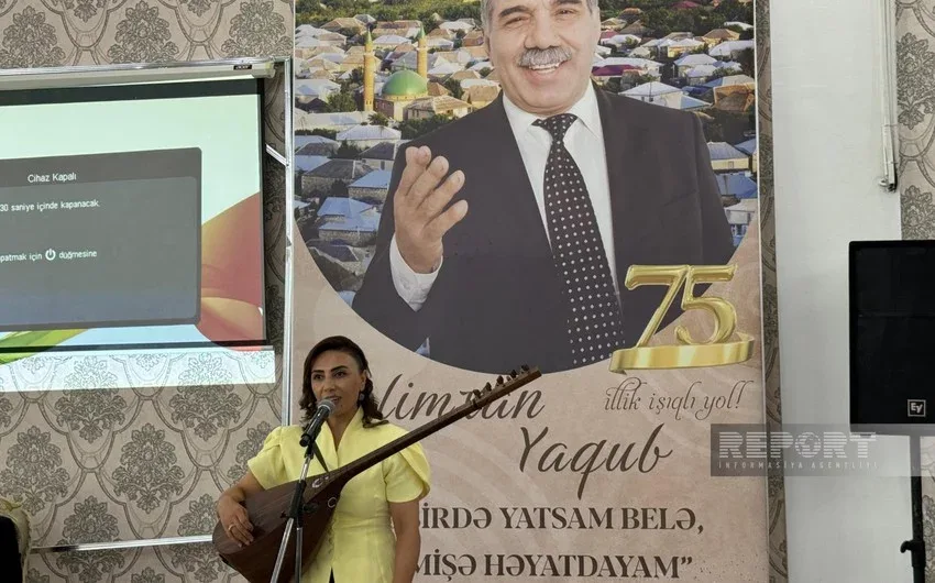Bolnisidə Xalq şairi Zəlimxan Yaqubun 75 illiyi qeyd olundu