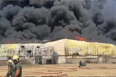 “Sədərək” də yanan mağazanın 1,5 milyona yaxın borcu varmış?