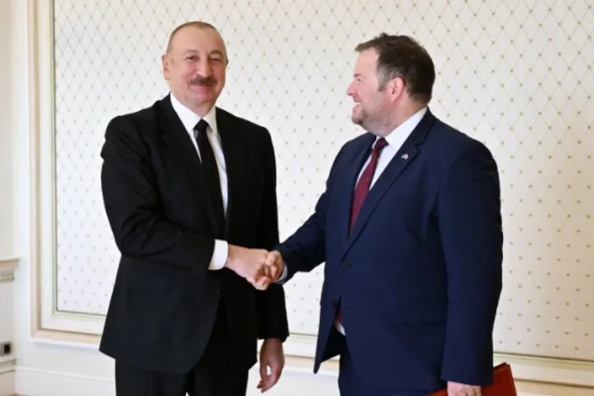 Prezident Stiven Doutini qəbul etdi