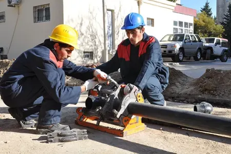 Yasamalda su təchizatı yaxşılaşdırılır - FOTO