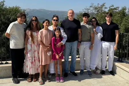 Prezident ailəsinin yeni fotosu