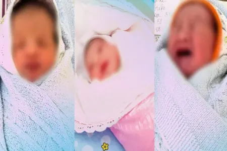 Bir gündə üç uşaq ambulansda doğuldu - Fotolar