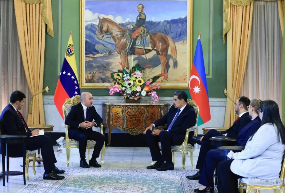 Səfirimiz etimadnaməsini Venesuela Prezidentinə təqdim etdi - FOTO