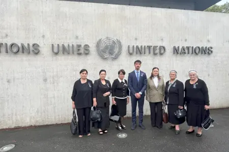 Azərbaycanlı itkinlərin ailə üzvləri ilk dəfə BMT-də qəbul edildi - Fotolar