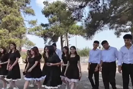 Bu kəndin məktəbindən rekord göstərici - VİDEO