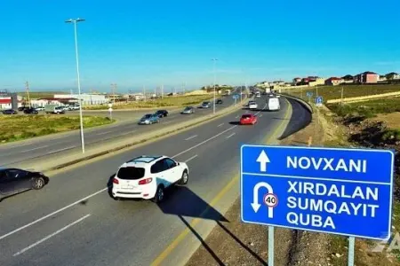 Bu yolda hərəkət məhdudlaşdırılır