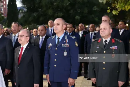 Bakıda Türkiyənin Zəfər bayramı qeyd olunub