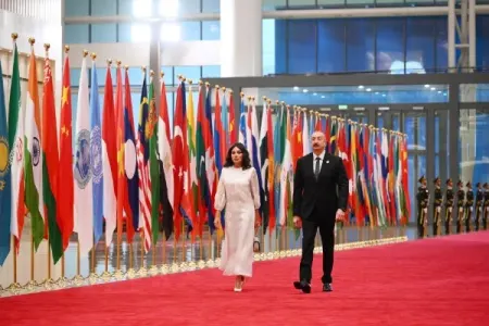 Mehriban Əliyeva Çin səfərindən paylaşım etdi - FOTOLAR