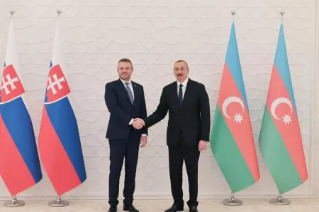İlham Əliyev Slovakiya Prezidentini - təbrik etdi