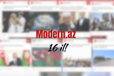 "Modern.az" saytı 16 yaşında!