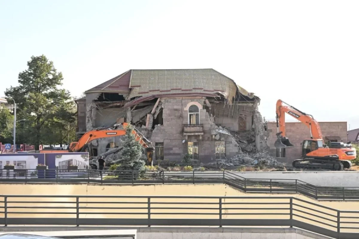 Xankəndidə qondarma rejimin "XİN" binasının yerində nə tikiləcək? - AÇIQLAMA