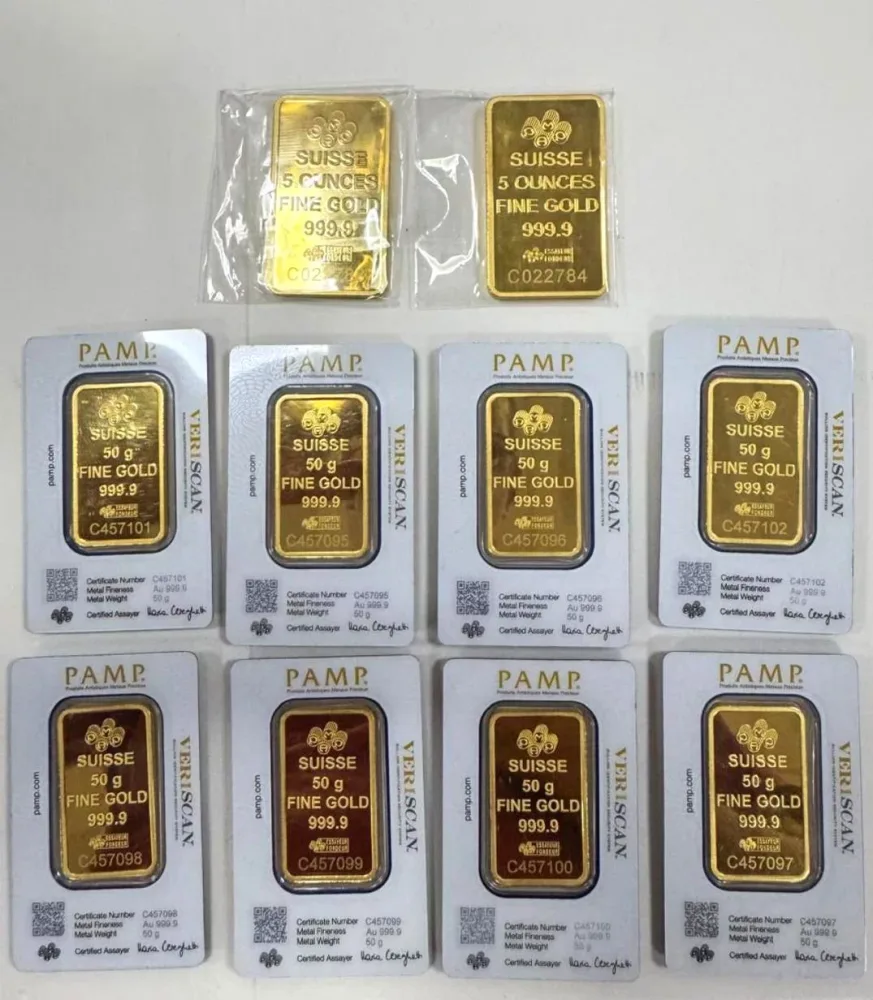 Dubaydan Bakıya 10 qızıl külçə gətirdi - Foto