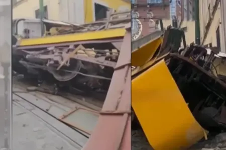 Bu ölkədə funikulyor qəzası nəticəsində 15 nəfər öldü
