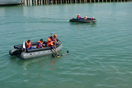 Hərbi Dəniz Qüvvələrində - təlim - VİDEO