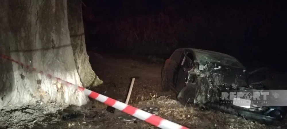 Oğuzda ağır qəza - Ölən və xəsarət alan var